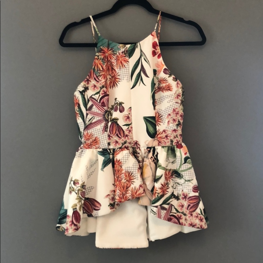 Peplum top
